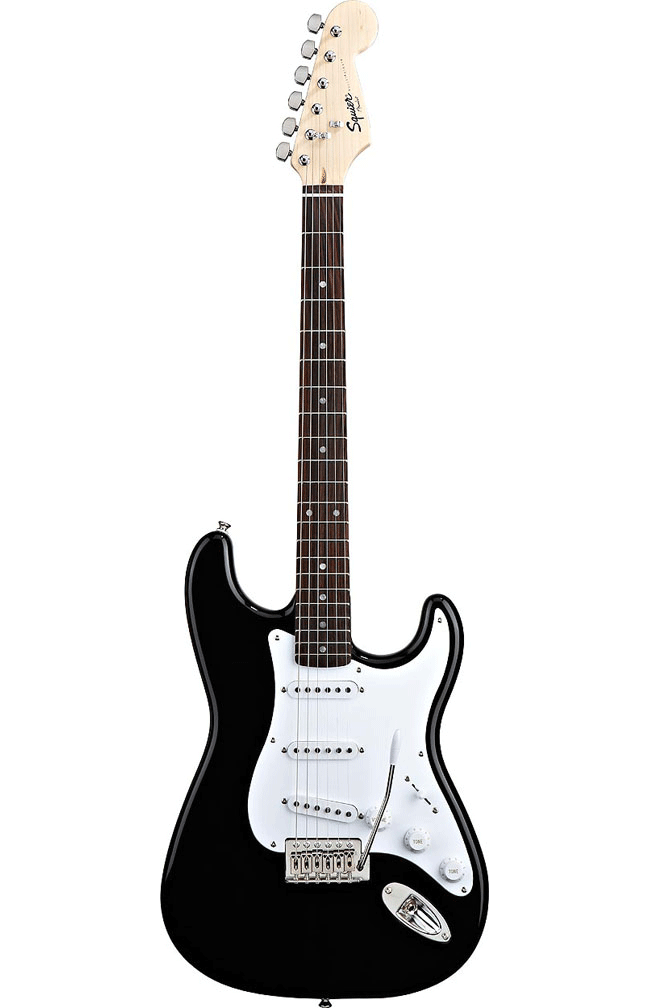 black squier strat